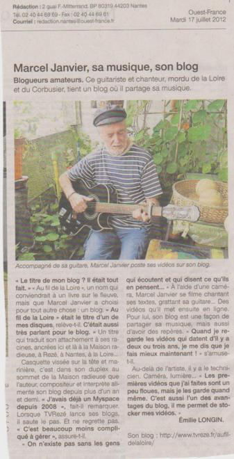 Bonjour les musicos de Rezé et d'ailleurs...