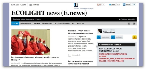 NANTES : ECOLIGHTnews (E.NEWS)