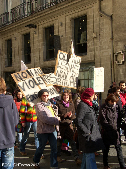 NOTRE DAME DES LANDES : MANIFESTATION DU 27 OCT 2012