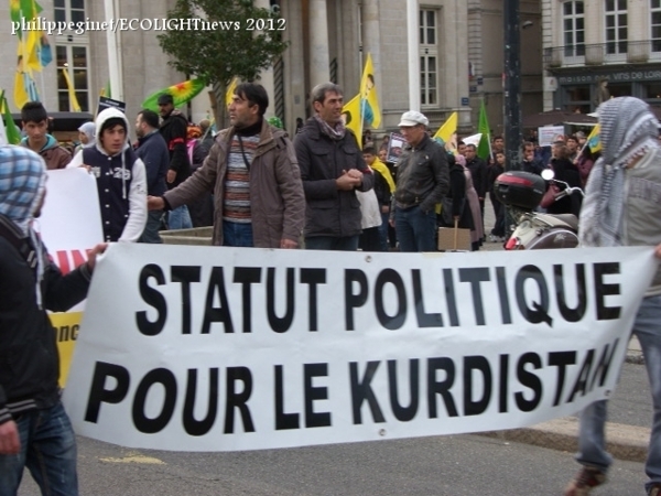 NANTES : LA CAUSE KURDE ET LA TURQUIE. 8 NOV 2012