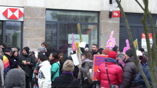 MANIF NANTES CENTRE LGBT : EGALITE MAINTENANT!