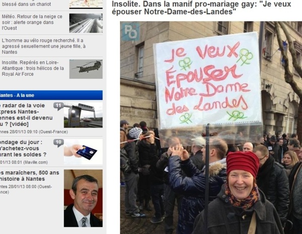 NANTES : #MARIAGEPOURTOUS INSOLITE