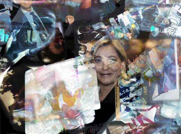Cambridge : les tambours de la manif anti-Le Pen ont mis en échec Marine (ECOLIGHTNews / MEDIAPART exclu.)