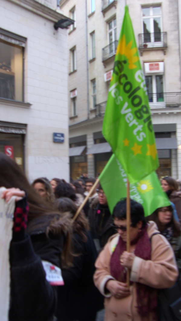 NANTES : Manifestation unitaire pour la défense de l'avortement. 01 02 2014