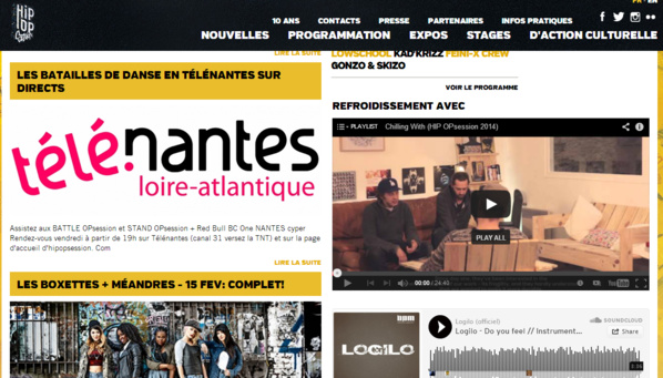 NANTES. LISTE ECOLOGISTE ET CITOYENNE au FESTIVAL HIP OPSESSION