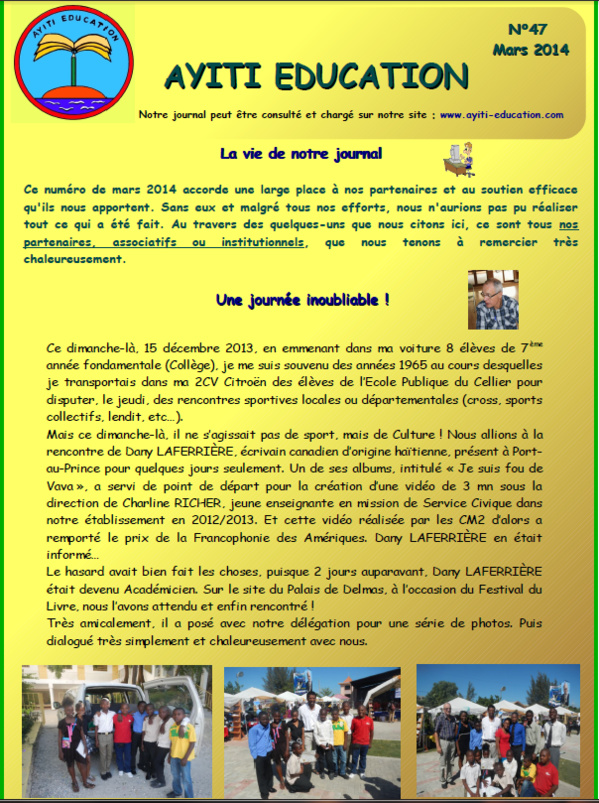Ayiti Education : portrait d'une association remarquable
