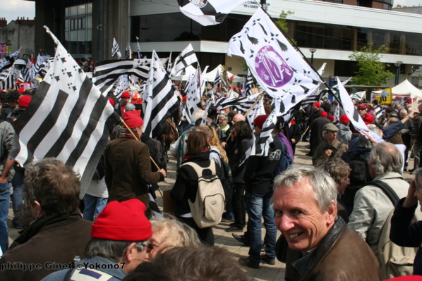 Réunification de la Bretagne : plus de 10.000 personnes à Nantes samedi dernier!