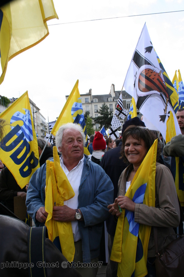 Réunification de la Bretagne : plus de 10.000 personnes à Nantes samedi dernier!