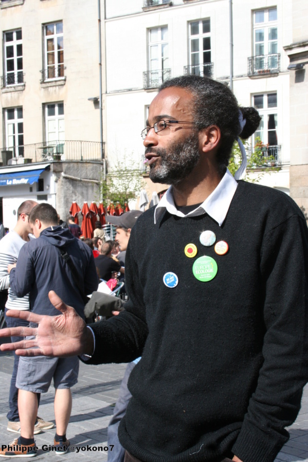 Le Village Européen de la Jeunesse au Bouffay à Nantes hier