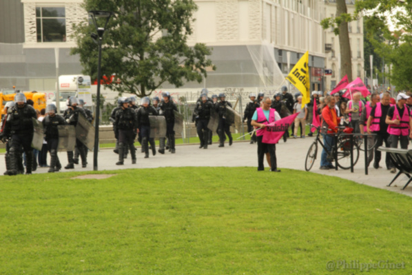 11ème manifestation Loi Travail à Nantes le 28 juin