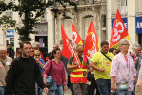 11ème manifestation Loi Travail à Nantes le 28 juin