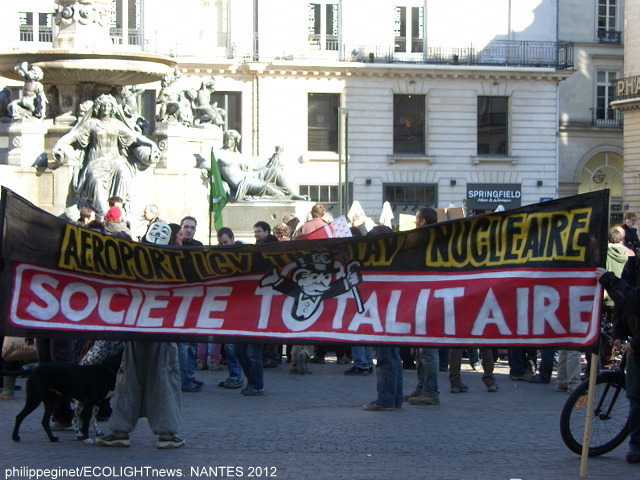 NOTRE DAME DES LANDES : MANIFESTATION DU 27 OCT 2012