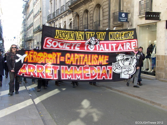 NOTRE DAME DES LANDES : MANIFESTATION DU 27 OCT 2012