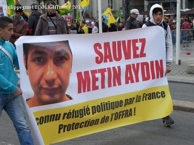 NANTES : LA CAUSE KURDE ET LA TURQUIE. 8 NOV 2012