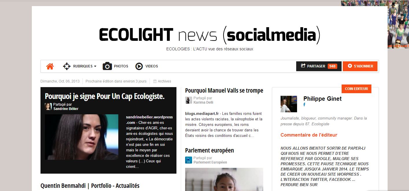 Cliquer sur photo pour lien avec l'hebdo Cliquer sur photo pour lien avec l'hebdo