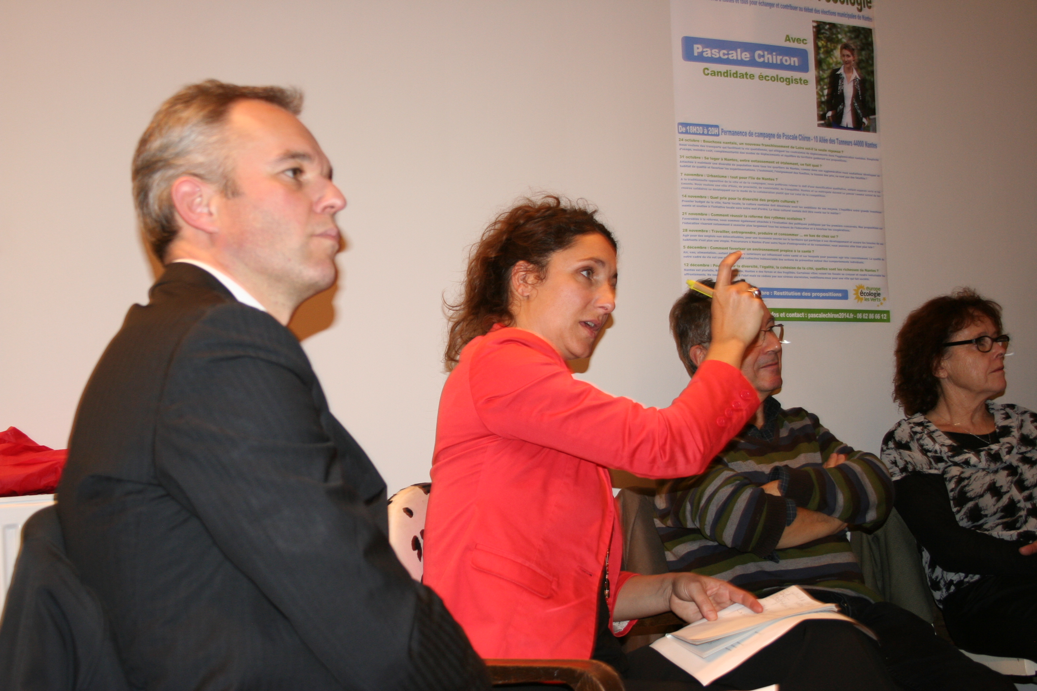 LES JEUDIS DE L'ECOLOGIE AVEC PASCALE CHIRON (EELV) LES JEUDIS DE L'ECOLOGIE AVEC PASCALE CHIRON (EELV)