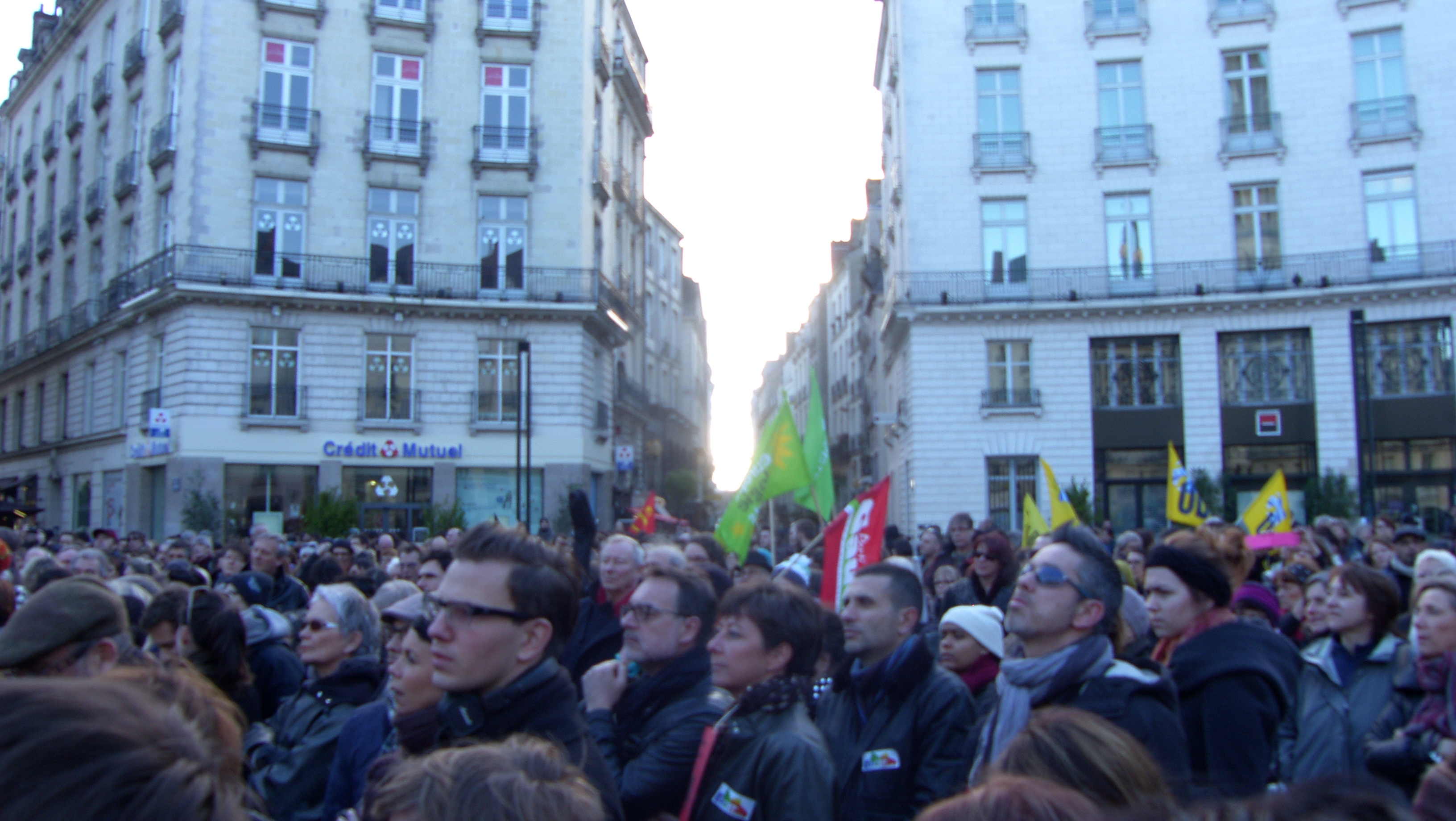 NANTES : Manifestation unitaire pour la défense de l'avortement. 01 02 2014 NANTES : Manifestation unitaire pour la défense de l'avortement. 01 02 2014