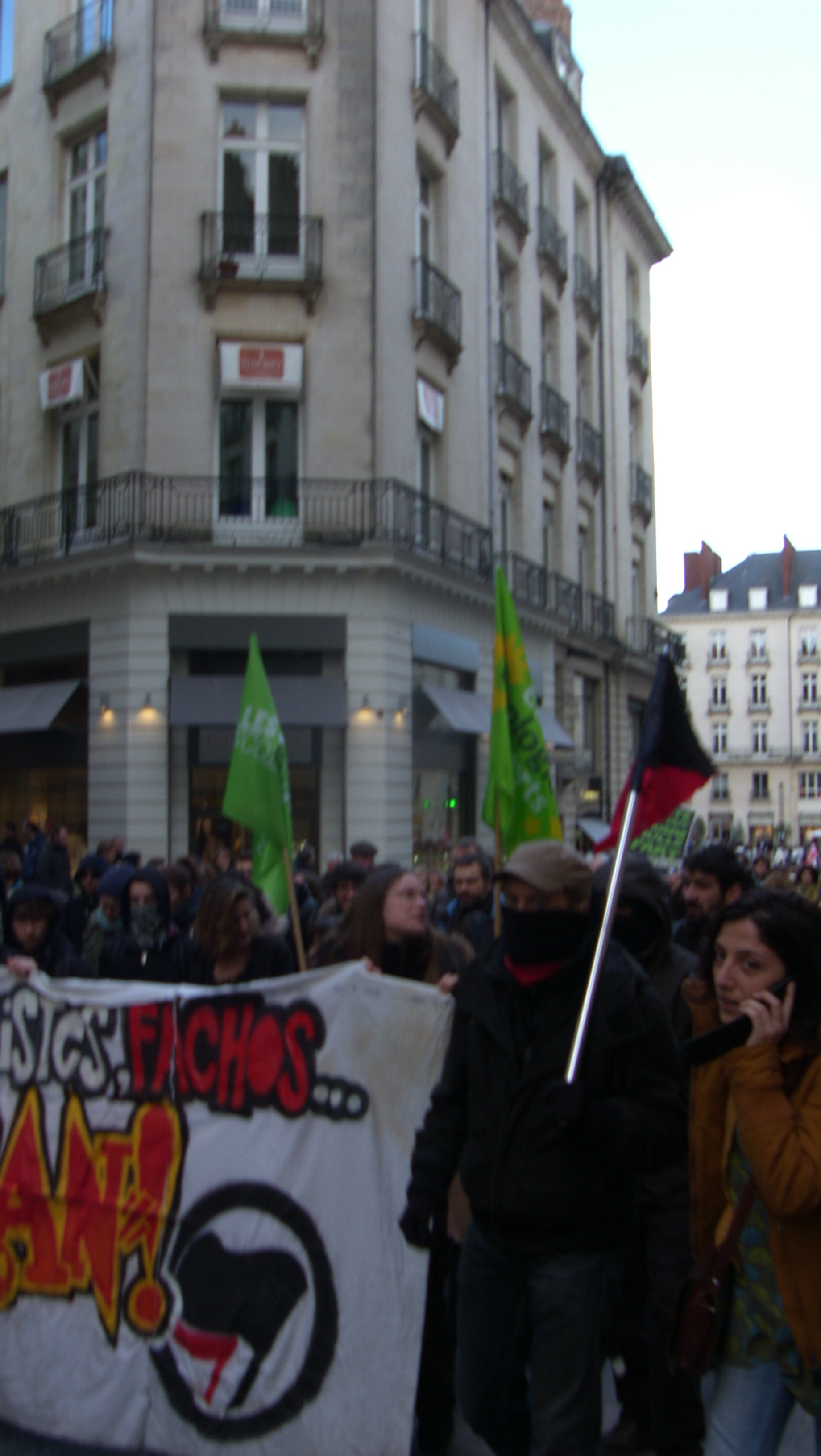 NANTES : Manifestation unitaire pour la défense de l'avortement. 01 02 2014 NANTES : Manifestation unitaire pour la défense de l'avortement. 01 02 2014