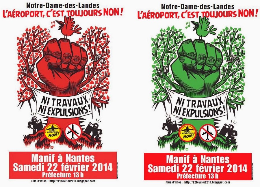 NOTRE DAME DES LANDES/ APPEL AUX IDEES POUR LE 22 FEVRIER