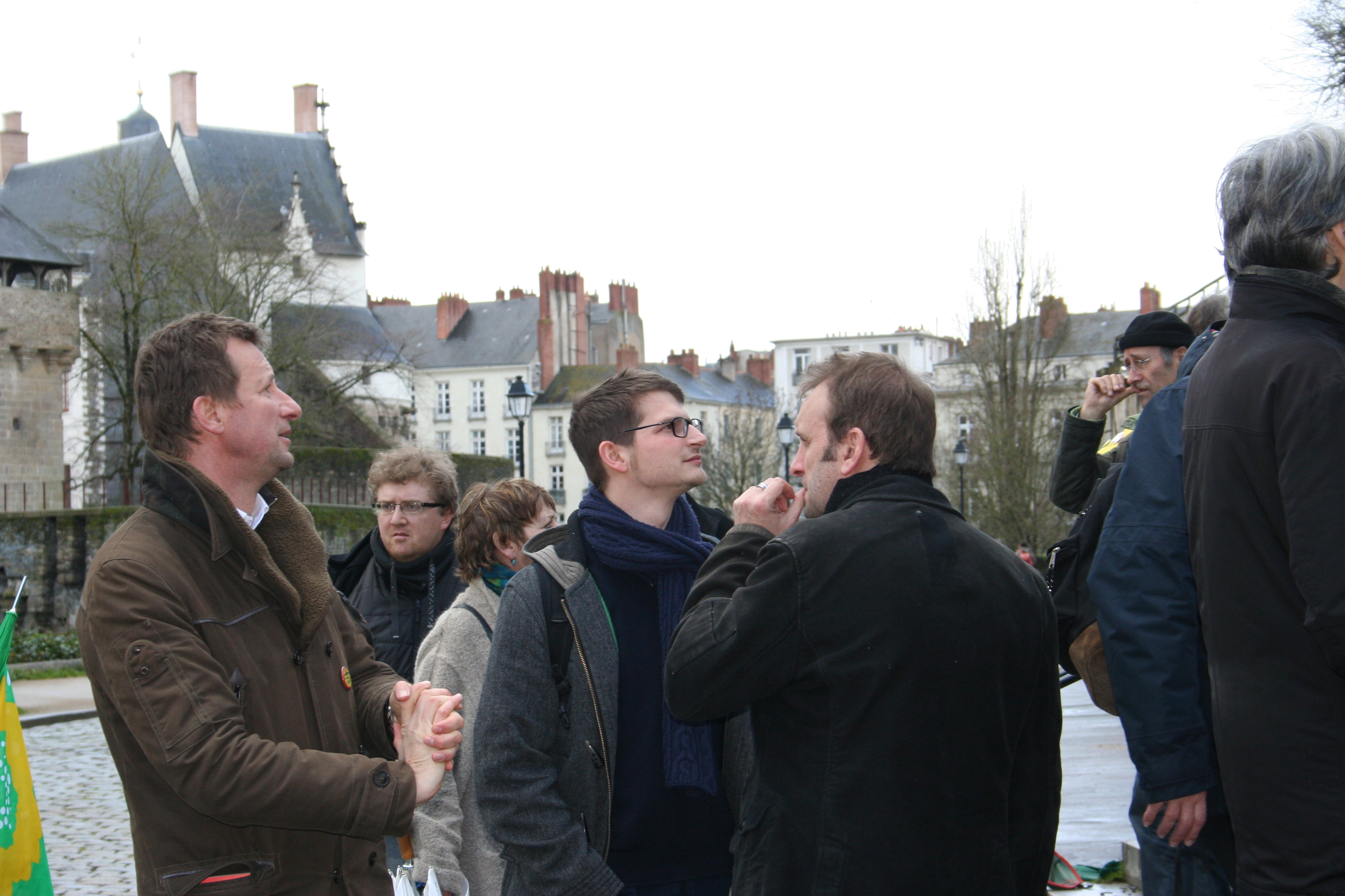 Yannick Jadot. 12h 30 Nantes 22 fev 2014