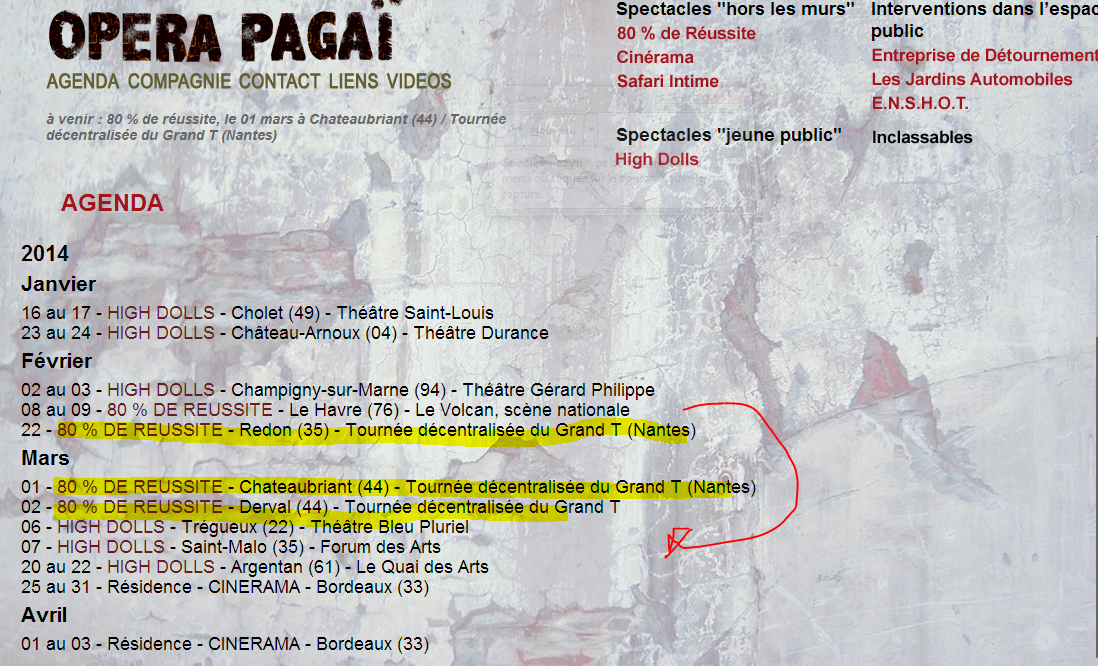 La compagnie Opéra Pagaï, le Grand T : Chateaubriant sur les bancs d'école! La compagnie Opéra Pagaï, le Grand T : Chateaubriant sur les bancs d'école!