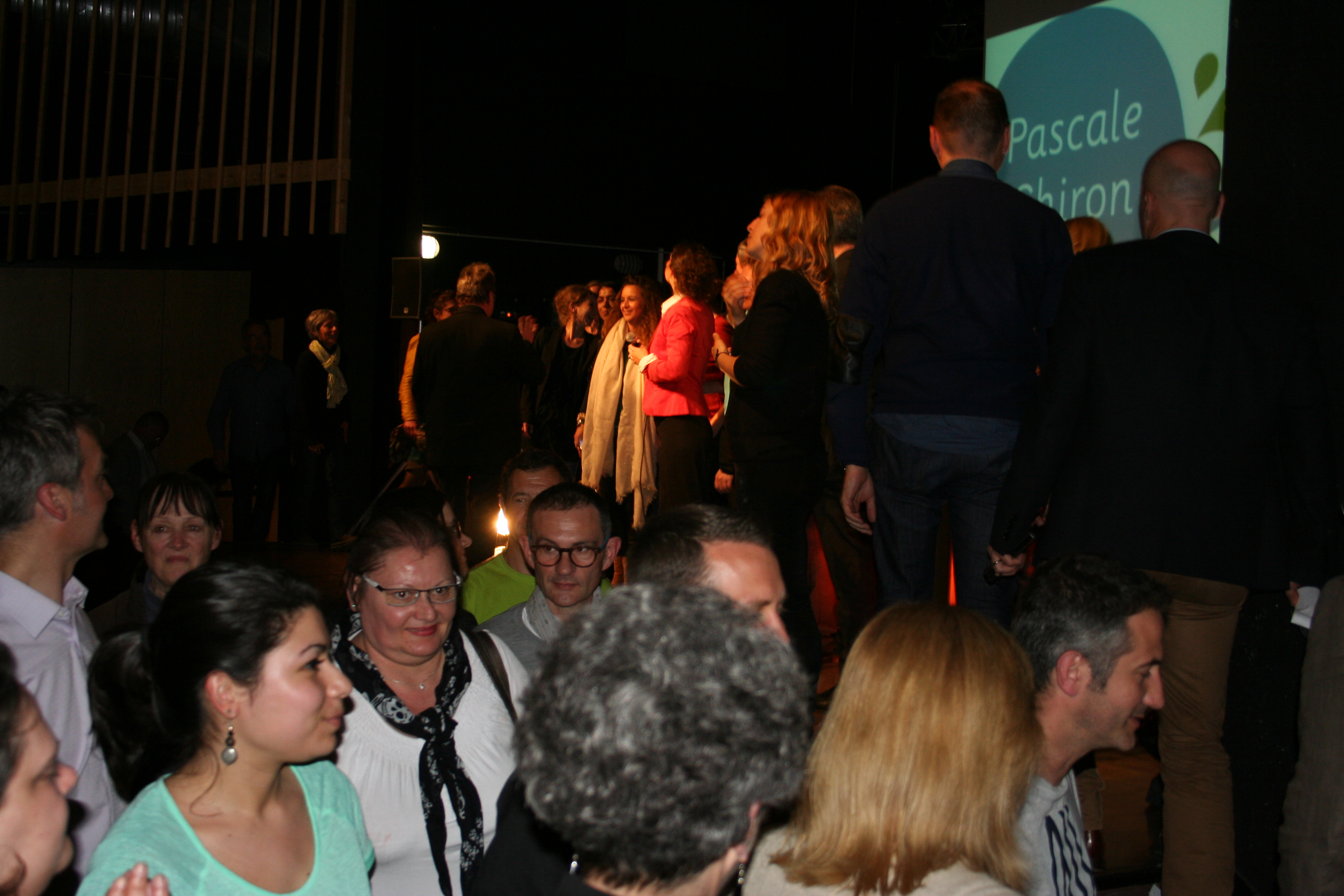 Les co-listiers rejoignent Pascle Chiron Les co-listiers rejoignent Pascle Chiron