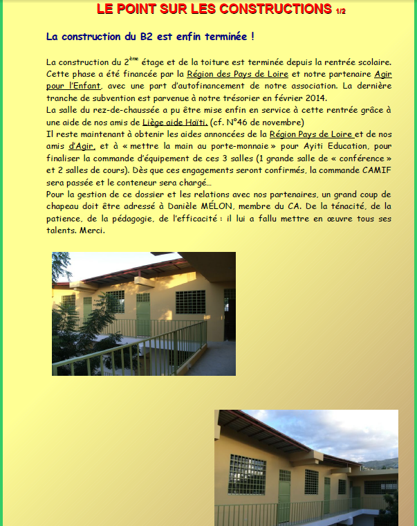 Ayiti Education : portrait d'une association remarquable Ayiti Education : portrait d'une association remarquable