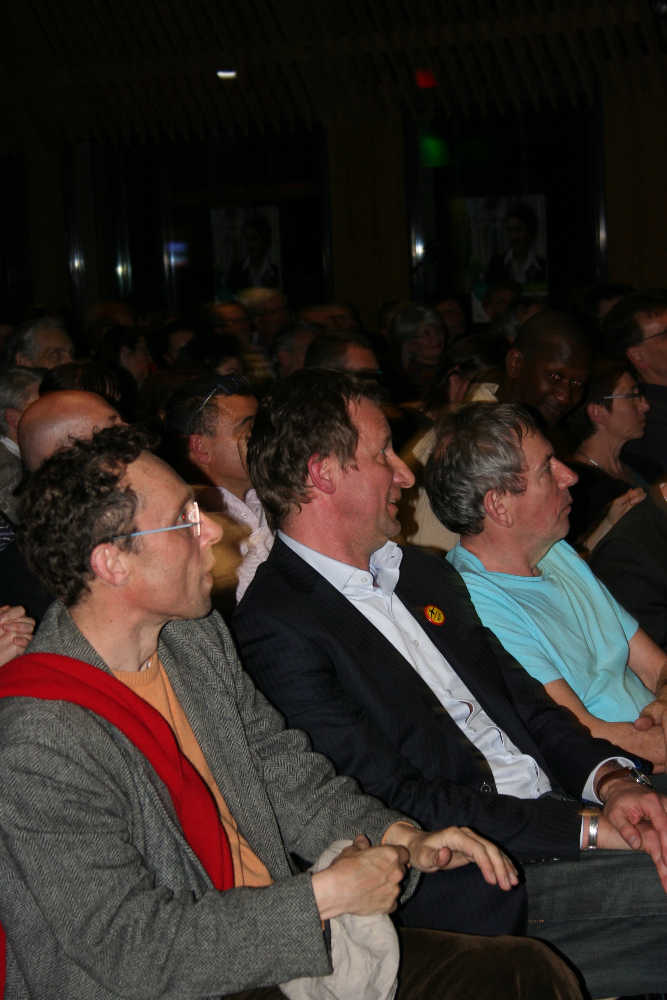 Yannick Jadot et Jean-Paul Huard Yannick Jadot et Jean-Paul Huard