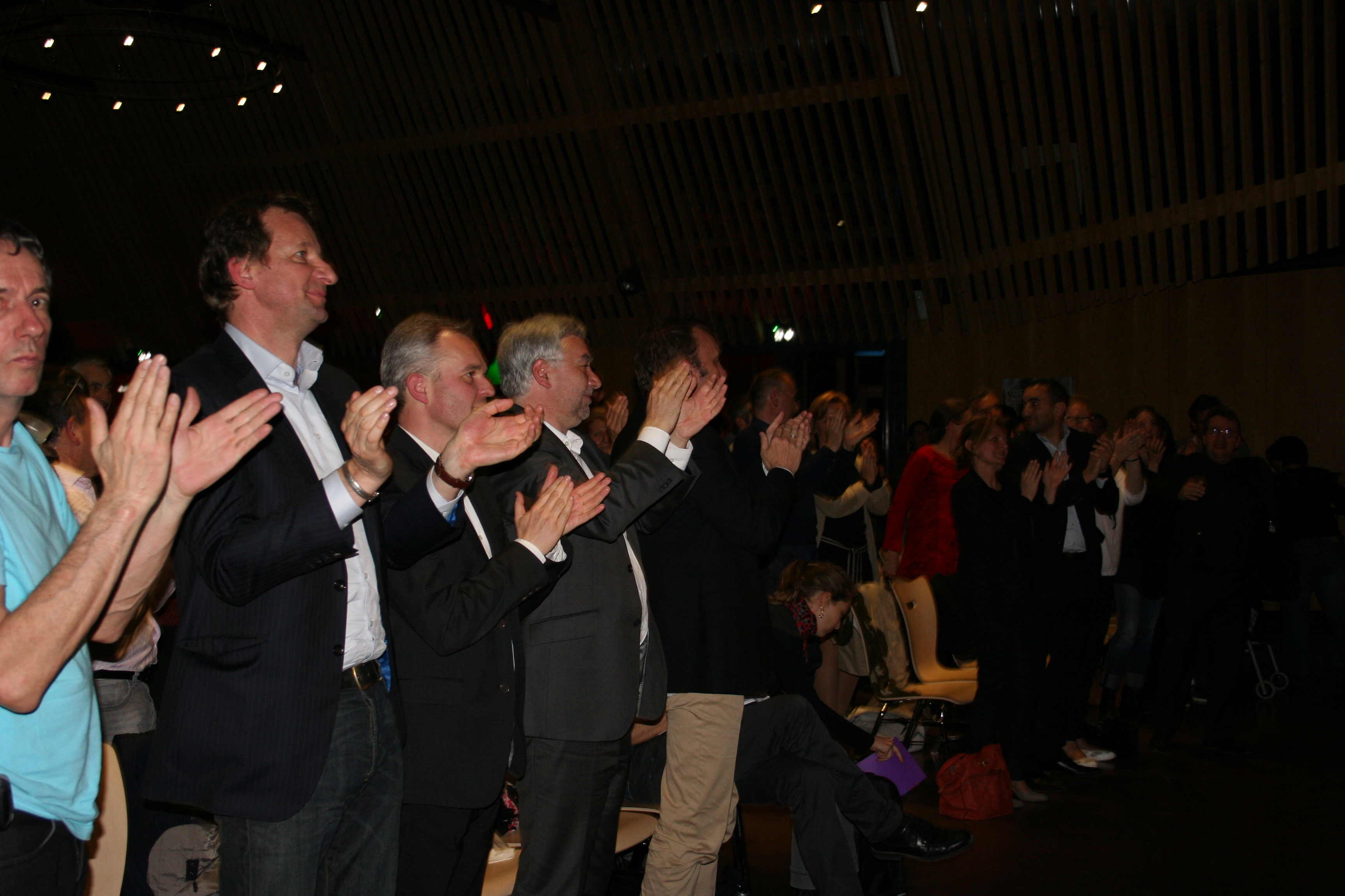 Jean-Paul Huard, Yannick Jadot François de Rugy, Ronan Dantec Jean-Paul Huard, Yannick Jadot François de Rugy, Ronan Dantec