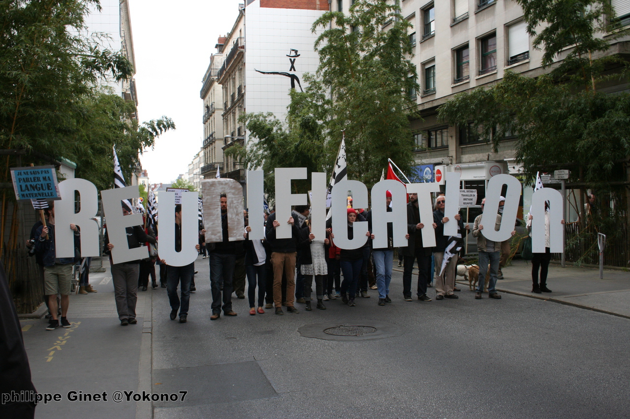 Réunification de la Bretagne : plus de 10.000 personnes à Nantes samedi dernier! Réunification de la Bretagne : plus de 10.000 personnes à Nantes samedi dernier!