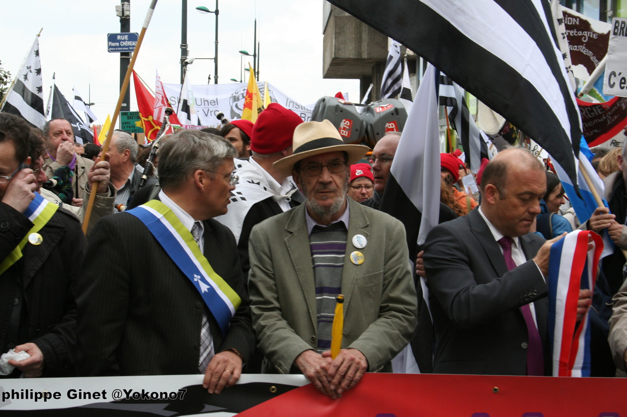 Réunification de la Bretagne : plus de 10.000 personnes à Nantes samedi dernier!