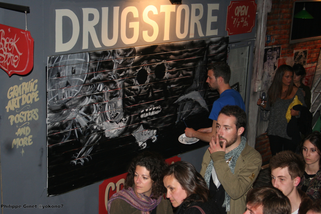 Nantes : Festival Kraft. La Paint Battle Nantes : Festival Kraft. La Paint Battle