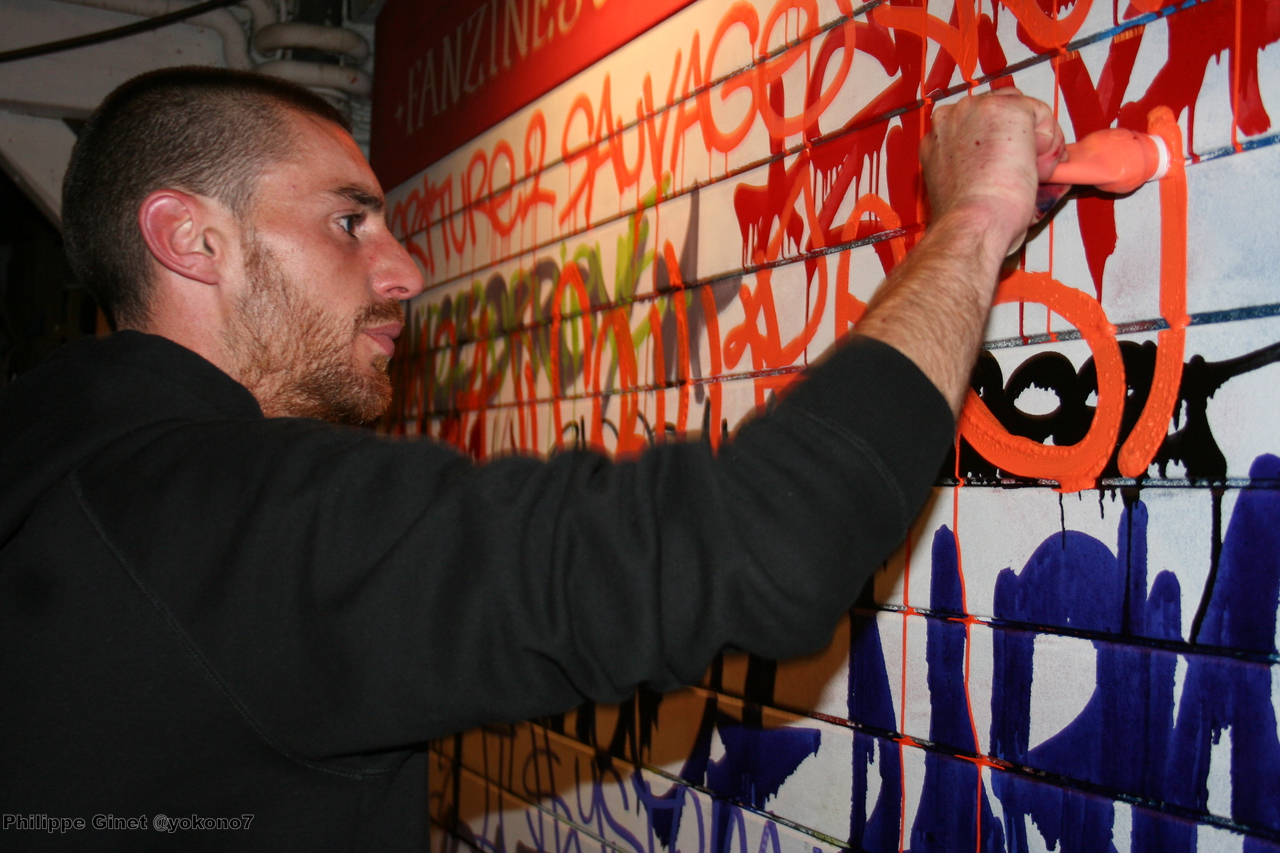 Nantes : Festival Kraft. La Paint Battle Nantes : Festival Kraft. La Paint Battle