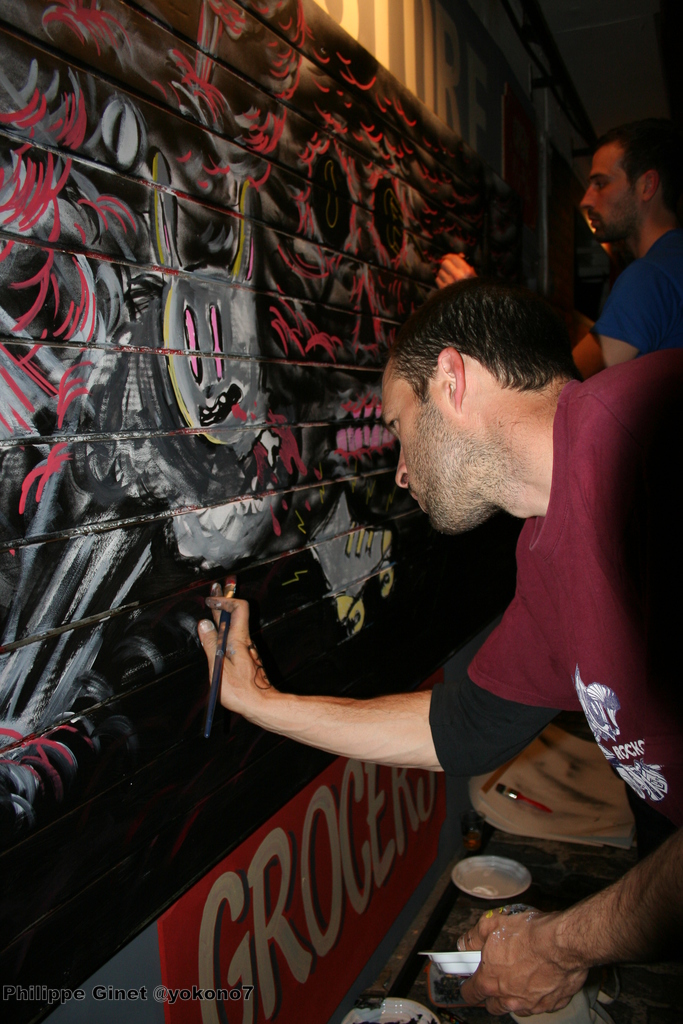 Nantes : Festival Kraft. La Paint Battle