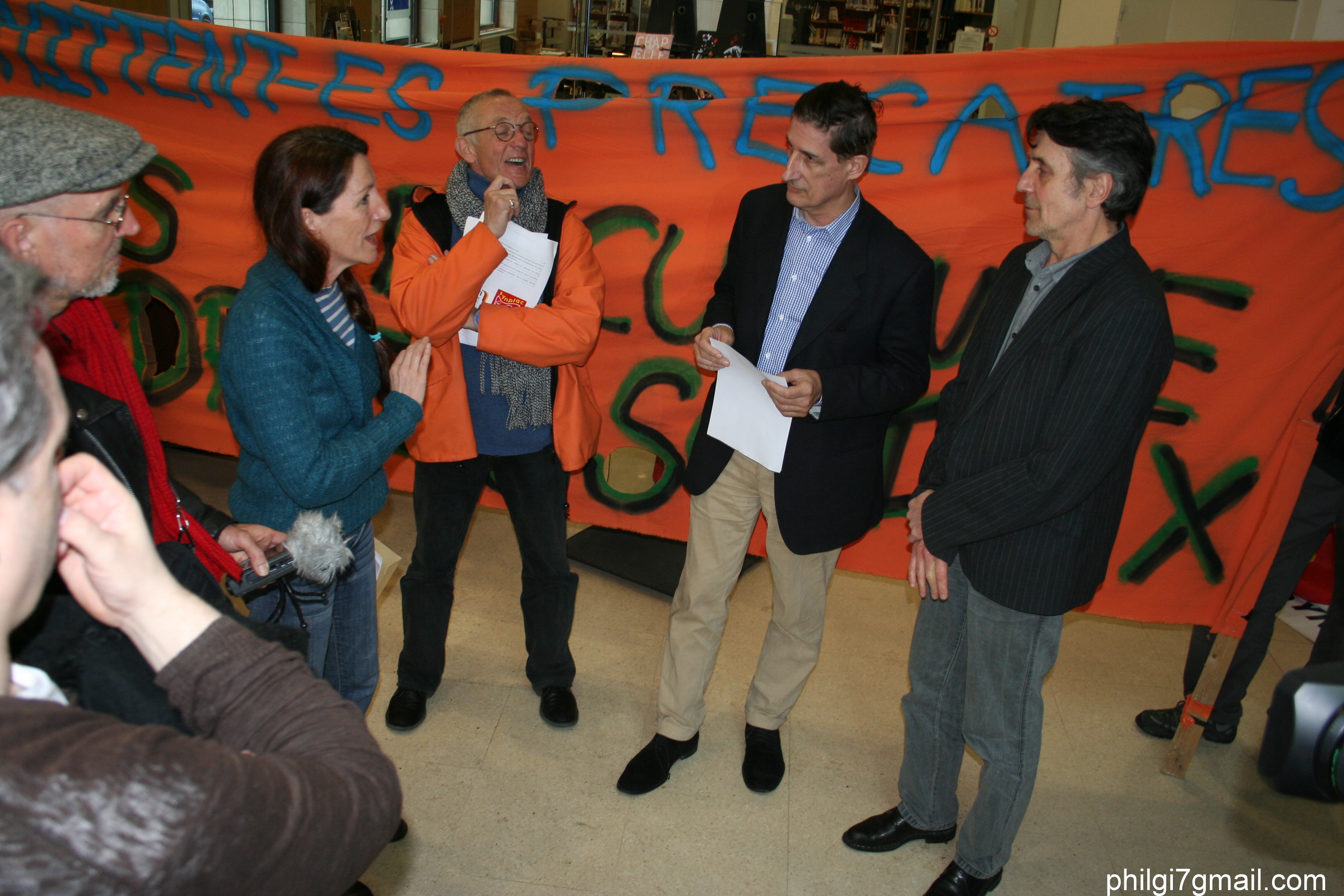 DRAC Nantes. Martine Ritz et la direction DRAC Nantes. Martine Ritz et la direction