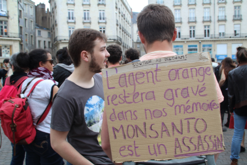 Marche contre MONSANTO à ‪#‎Nantes
