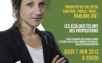 CHU DE NANTES AVEC EELV : DEBAT CE SOIR 07 JUIN 2012