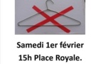 NANTES : Manifestation unitaire pour la défense de l'avortement. 01 02 2014