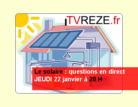 Le solaire en direct