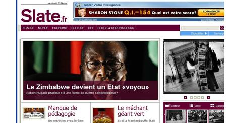 Slate.fr : un nouveau site d'information est né Slate.fr : un nouveau site d'information est né