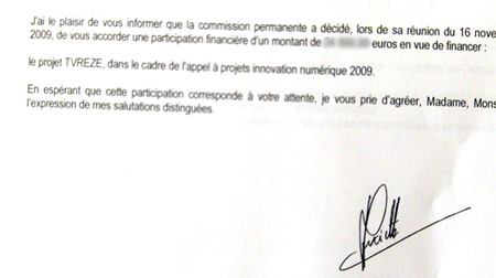 TVREZE innovation numérique 2009 TVREZE innovation numérique 2009