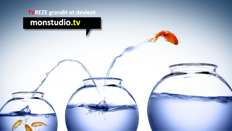 TVREZE.fr grandit et devient Monstudio.tv