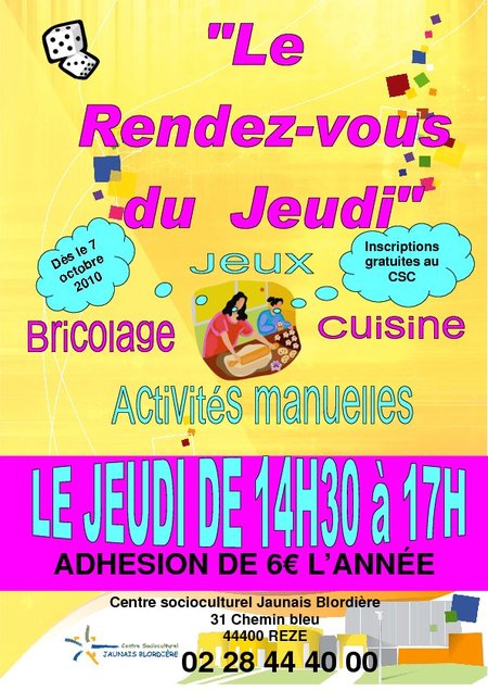 Le rendez-vous du jeudi Le rendez-vous du jeudi