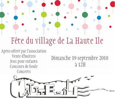 Fête de village à Haute-ile