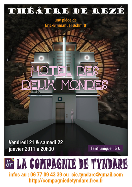 "Hôtel des deux mondes" au théâtre de Rezé "Hôtel des deux mondes" au théâtre de Rezé