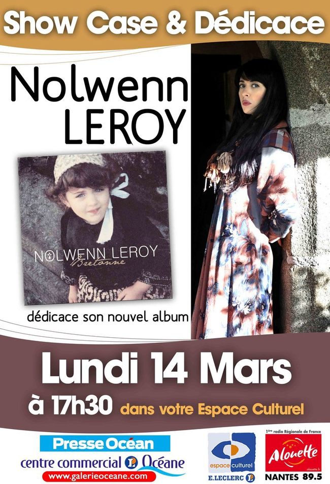 Show case + Dédicace NOLWENN LEROY Show case + Dédicace NOLWENN LEROY
