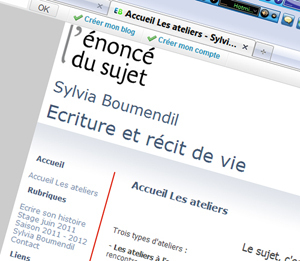 Enoncé du sujet Enoncé du sujet