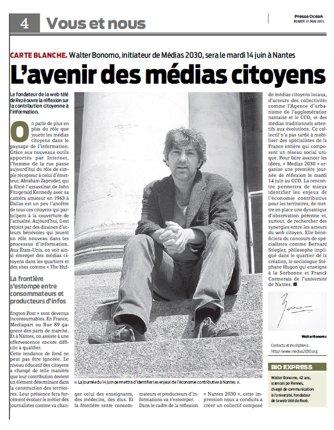 L'avenir des médias citoyens