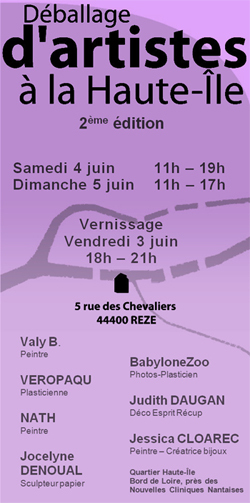 Déballage d'artistes chez l'habitant Déballage d'artistes chez l'habitant