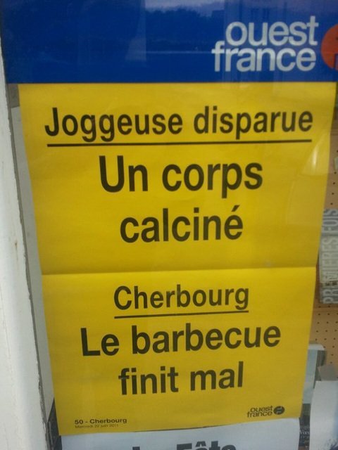 Quand Ouest-France s'enflamme sur ses affichettes